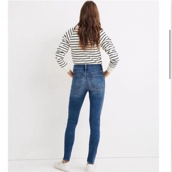 Madewell 10" High-Rise Roadtripper Jean in Ridgefield Zip Front Size 26 Petite - Picture 3 of 11